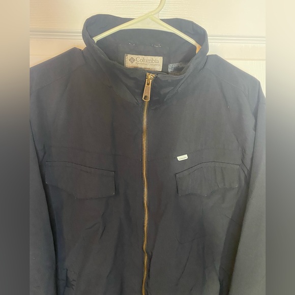 Men’s Columbia Size Medium Navy Blue Lightweight Jacket - Picture 5 of 13